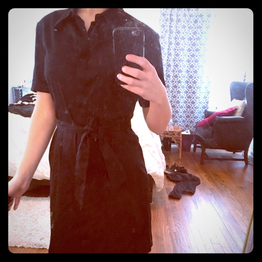 Vintage shirt dress